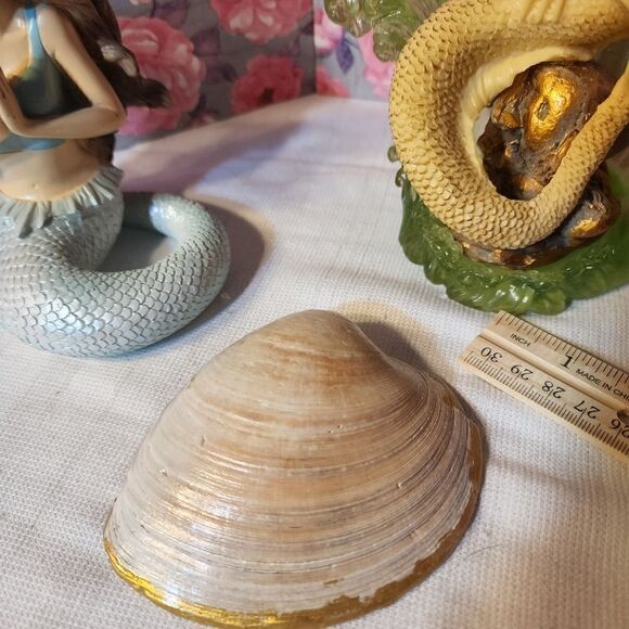 DECOUPAGE ROSES CLAM SHELL  - Picture 8 of 8